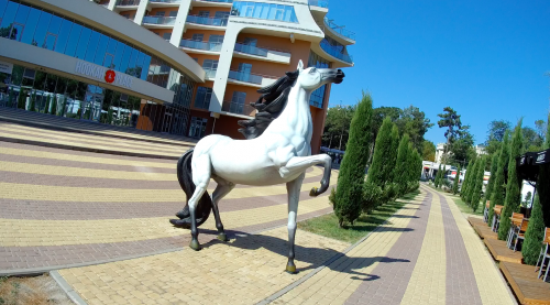 Guelendjik, Le cheval blanc.png